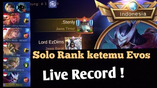 Top 1 hayabusa indonesia solo rank ketemu Evos !