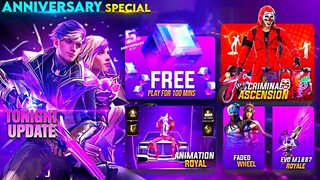 FREE EMOTE EVENT|5TH ANNIVERSARY FREE FIRE |FREE FIRE 5TH ANNIVERSARY KAB AYEGA|FREE FIRE NEW EVENT