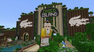 Minecraft / Exploring Every Last Part Of The Island | Croco World By Blockception FINALE