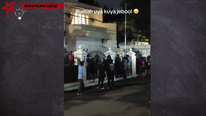 RUMAH UYA KUYA KACAW DEH WKWK #DPR #fypシ #uyakuya #grebek #jarah