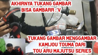 Akhirnya bisa gambar :v - Tukang Gambar menggambar Kamijou Touma dari To Aru Majutsu Series