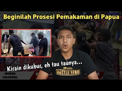 Beginilah Prosesi Pemakaman di Papua// ini Melanesia