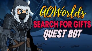 AQW - SEARCH FOR GIFTS Quest Bot - FROST BLADEMASTER Set Bot | Grimoire 3.8+ PRO