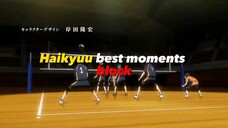 Haikyuu best moments block🔥 #haikyuu