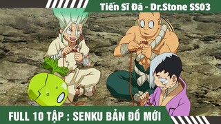 Review Tiến Sĩ Hóa Đá Season 3, Tập 10 Thuốc giải hóa đá  ,Tóm Tắt Dr Stone Mùa 3 , hồi sinh thế giớ