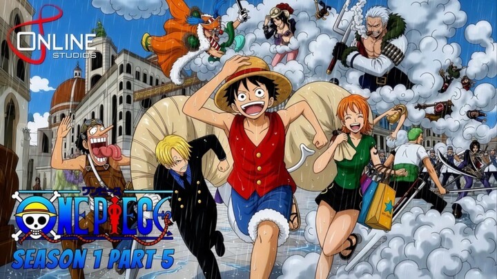 สรุปเนื้อเรื่อง วันพีซ ภาคอีสต์ บลู พาร์ท 5 ตอนที่ 45-53 | One Piece Season 1 Part 5
