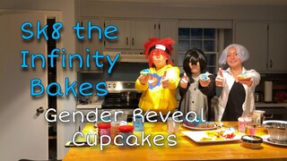 Sk8 the Infinity Bakes (Gender Reveal?) Cupcakes | Sk8 the Infinity Cosplay