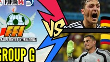 FIFA 14: FFI World Cup 2023 | Germany VS Colombia (Group G)