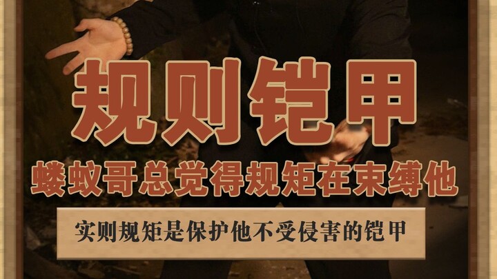 Rule-Packed Armor: If it weren’t for the rules, could Brother Luoyi even get off the highway? Those 