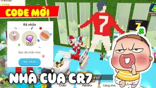 NHẬP CODE MỚI 14/10 THĂM NHÀ CR7 SIÊU ĐẸP || PLAYTOGETHER