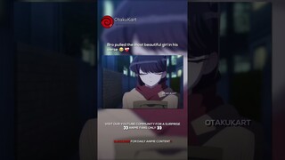 Bro pulled the most beautiful girl in his verse 😭❤️‍🩹 #anime #animememes #animeedits #shorts