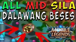 Mobile Legends | ALL MID SILA(TAGALOG)