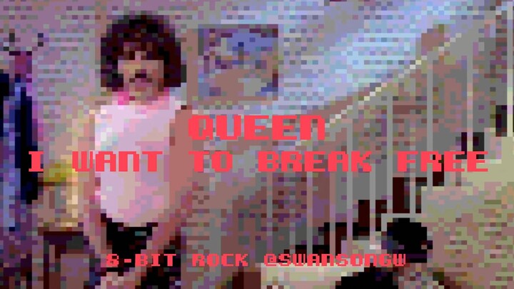 (MV) เพลง I Want To Break Free - Queen - MV (8 bit)