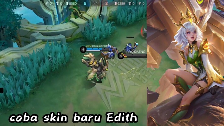 coba skin baru Edith