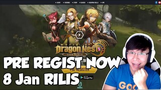 OPEN BETA 8 JANUARI ! WORLD OF DRAGON NEST ! PRE REGIS NOW !!