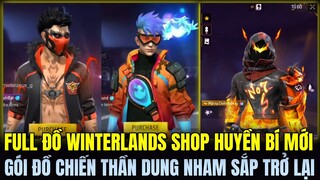 (Free Fire) Review Full Đồ Winterlands Shop Huyền Bí Mới, Gói Đồ Chiến Thần Dung Nham Sắp Trở Lại