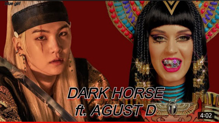 Katy Perry- Dark Horse featuring Agust D (SUGA of BTS) by BLUE GIRL