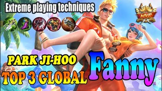 Extreme playing techniques [Top 3 global fanny] Park Ji-hoo -  mobile legends