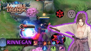 Lancelot X Sasuke, KEKUATAN MATA RINNEGAN DAN KECEPATAN MATA MANGEKYOU SHARINGAN!!! - Mobile Legends