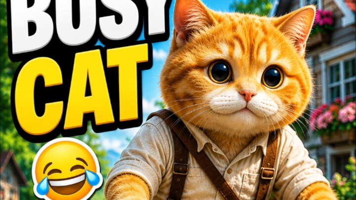 This Cat Has a VERY Busy Life 😂🐱
