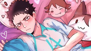 Hoạt hình|Haikyu!!|Chúc mừng sinh nhật Iwaizumi