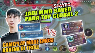 COSPLAY JADI MMR SAVER SKRG, INI 2 TOP GLOBAL HERO HAMPIR HILANG MMRNYA DI GAME INI!!