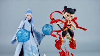 [รีวิวการเล่นผ่านแม่พิมพ์] Bandai Souls SHF Nezha: เด็กชายปีศาจมาสู่โลก Nezha Ao Bing Bandai SHFigua