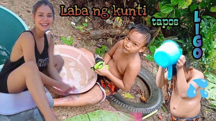 LABA NG KUNTI TAPOS LIGO SA ULAN🌧️ | Batang ASTIG