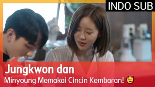 Jungkwon dan Minyoung Memakai Cincin Kembaran! 🥰 #EXchange 🇮🇩INDOSUB🇮🇩