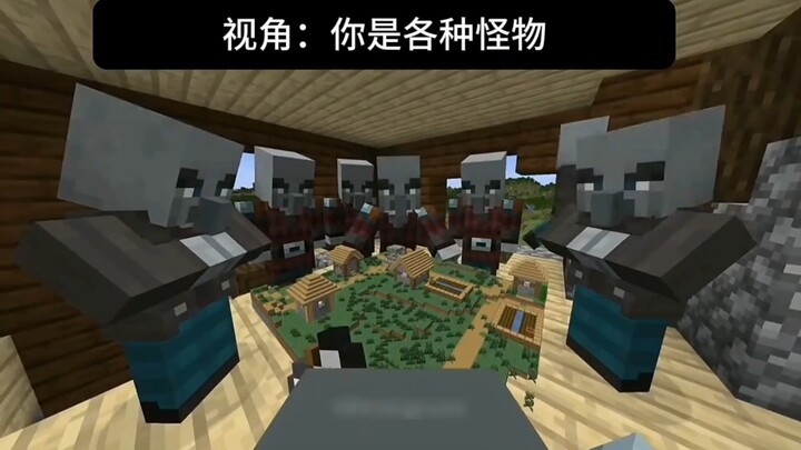 Khi bạn là đủ loại quái vật trong Minecraft
