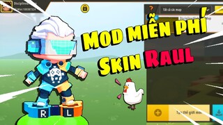 Tải Mod Vua Game skin Raul miễn phí Mini World 0.44.1