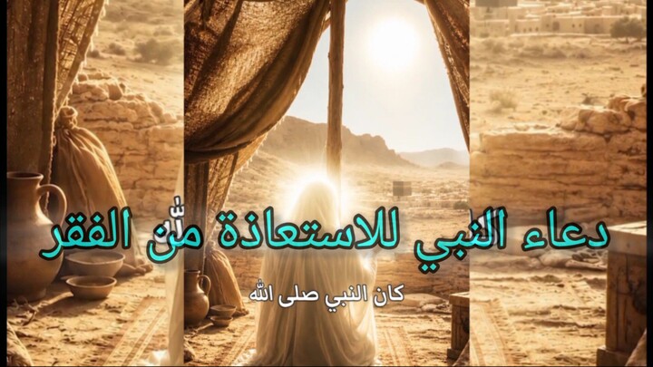 دعاء النبي للاستعاذة من الفقر