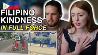 INCREDIBLE FILIPINO KINDNESS Caught on Camera! Emotional Reaction