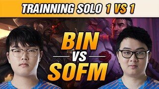 [1vs1] SOFM VS BIN | SOLO ĐƯỜNG TRÊN CỰC CĂNG! | VĂN TÙNG