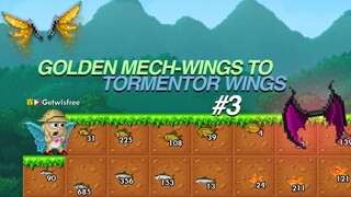 GOLDEN MECH-WINGS TO TORMENTOR WINGS #3 | Pixel Worlds