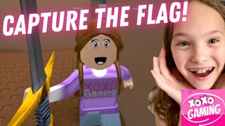 Playing CAPTURE THE FLAG in Roblox !!!