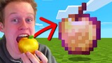 Minecraft But I Eat Everything in Real Life