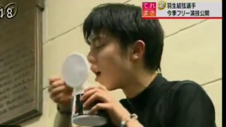 I actually have a video of me dry-swallowing protein powder, it’s just a bit short [laugh]