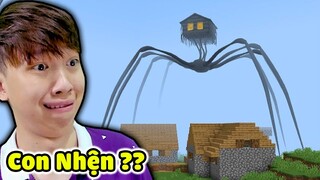 Mã Seed Xuất Hiện Con Nhện " Nhà "😨 - VINH TÌM RA SEED TẠO RA THẾ GIỚI SIÊU HÀI TRONG MINECRAFT