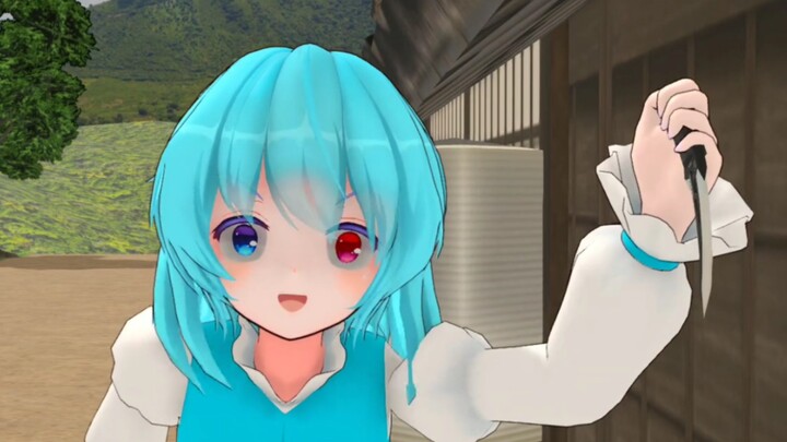 【Touhou MMD】Scare me and I will use Ninjutsu!!