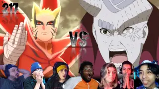 Naruto Baryon mode🦊 VS Isshiki otsutsuki Reaction mashup | boruto epidsode 217
