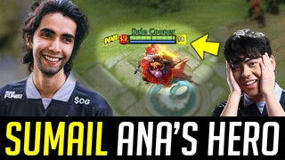 SumaiL practicing ANA's Signature Hero in 7.30b patch