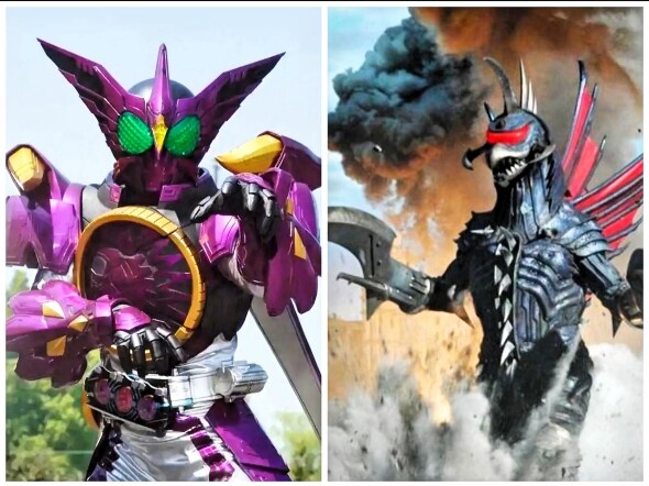 Seri Kamen Rider VS Seri Godzilla
