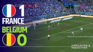 ⚽🏆 FRANCE 1-0 BELGIQUE / EURO 2024 / RÉSUMÉ / Simulation de jeu vidéo
