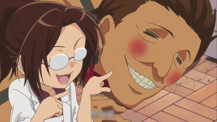I finished watching "Giant High School" in one go. Who said that Allen was beheaded? He is here with