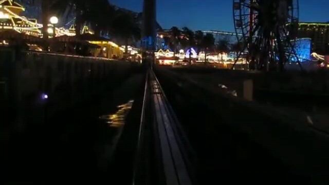 California Screamin Launch At Night After Dark April 2009