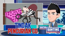 Tindak Pencurian CD | Animasi Lucu, Animasi Lokal