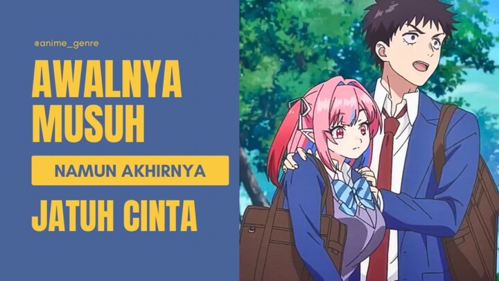 Jatuh Cinta dengan Musuh?! Ini dia Anime Romance yang Bikin Baper Parah! 🤭❤️