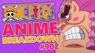 Kiku STANDS UP! One Piece Episode 902 BREAKDOWN
