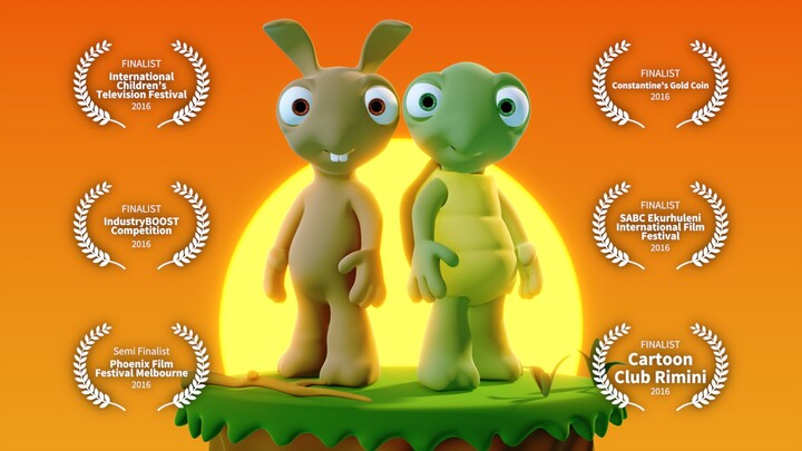 Tortoise and Hare - Cartoon